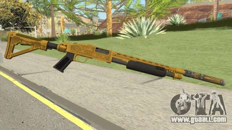 Shrewsbury Pump Shotgun (Luxury Finish) GTA V V5 for GTA San Andreas