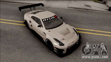 Nissan GT-R Nismo GT3 2014 Paint Job Preset 3 for GTA San Andreas