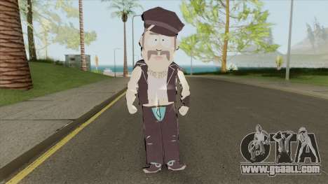 South Park Paper Man Skin for GTA San Andreas