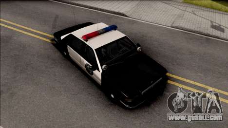 Chevrolet Caprice 1992 Police LSPD SA Style for GTA San Andreas