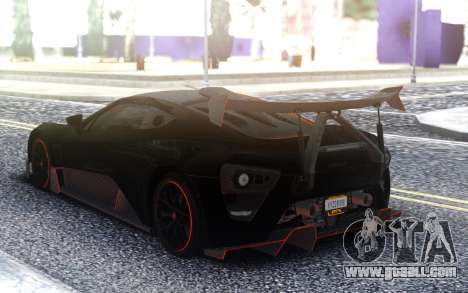 Zenvo TSRS 19 for GTA San Andreas