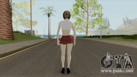 Ada Wong Schoolgirl (RE2 Remake) for GTA San Andreas