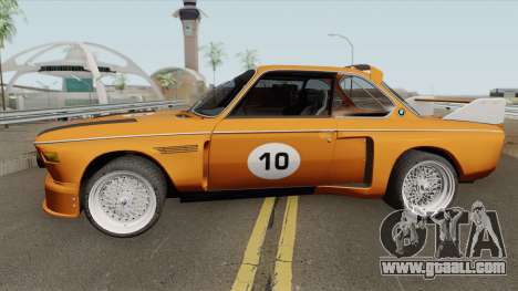 BMW 3.0 CSL 1975 (Orange) for GTA San Andreas