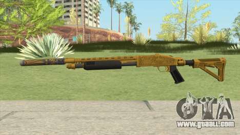 Shrewsbury Pump Shotgun (Luxury Finish) GTA V V2 for GTA San Andreas