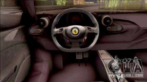 Ferrari F8 Tributo 2019 for GTA San Andreas