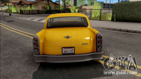 GTA III Declasse Cabbie VehFuncs Style for GTA San Andreas
