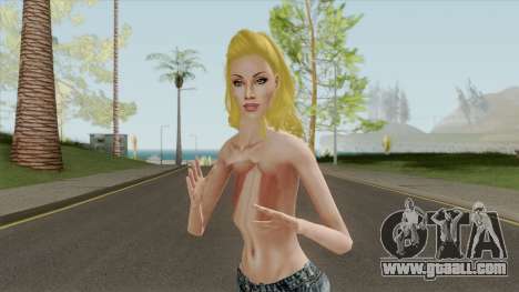 Keisha Topless for GTA San Andreas