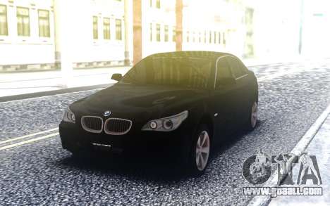 BMW 530XD E60 for GTA San Andreas