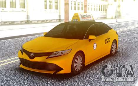 Toyota Camry Hybrid 2018 LQ Taxi for GTA San Andreas