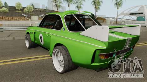BMW 3.0 CSL 1975 (Green) for GTA San Andreas