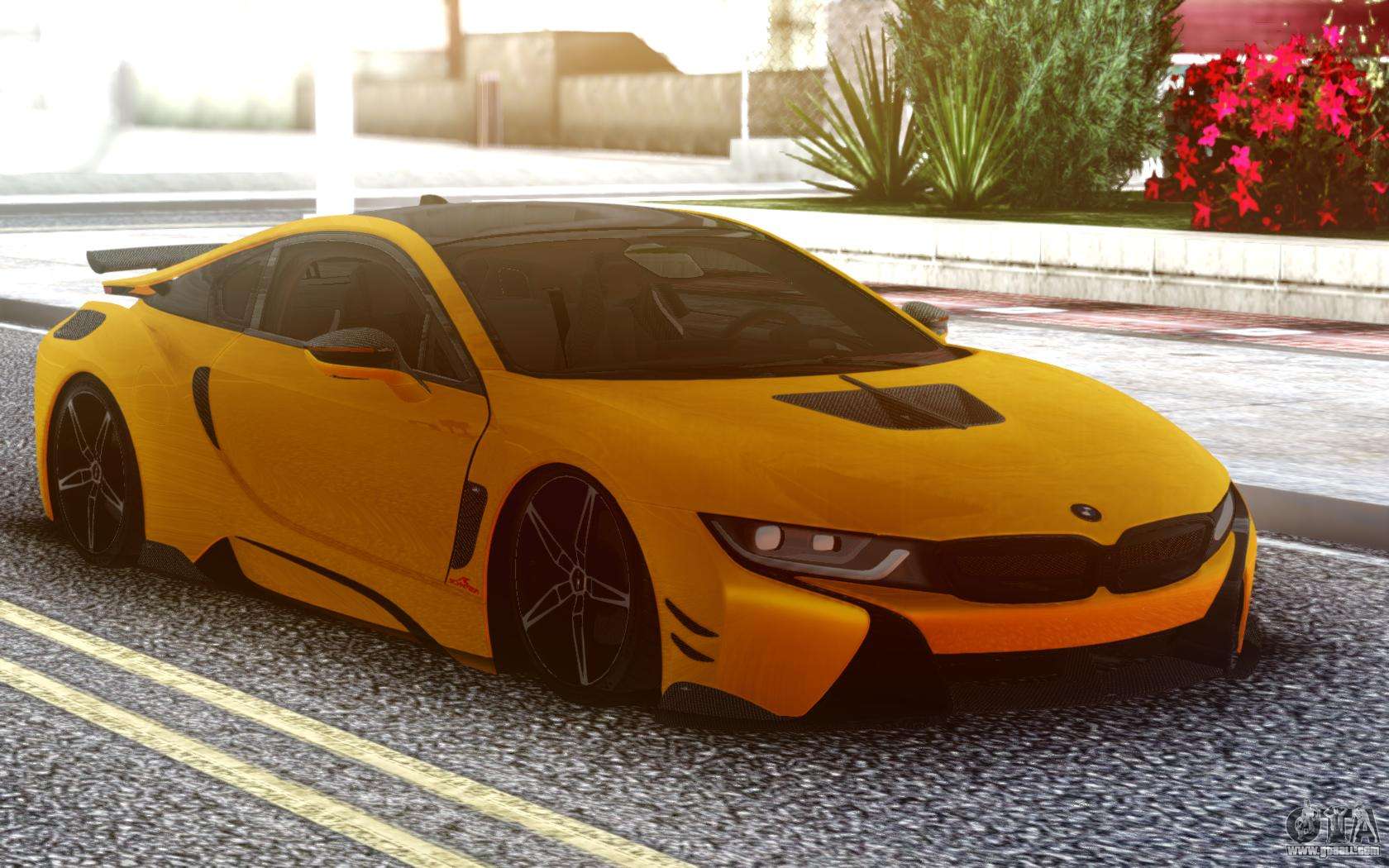 BMW I8 Yellow for GTA San Andreas