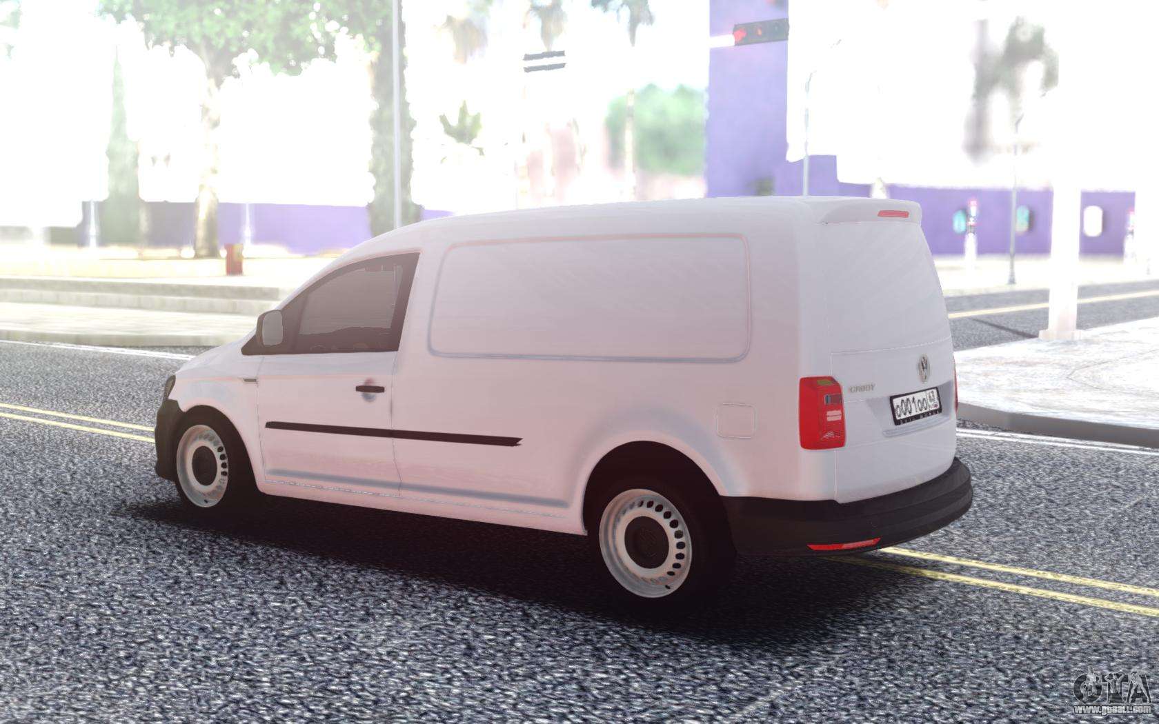 binnenkomst Toepassing handel Volkswagen Caddy Maxi 2016 White for GTA San Andreas