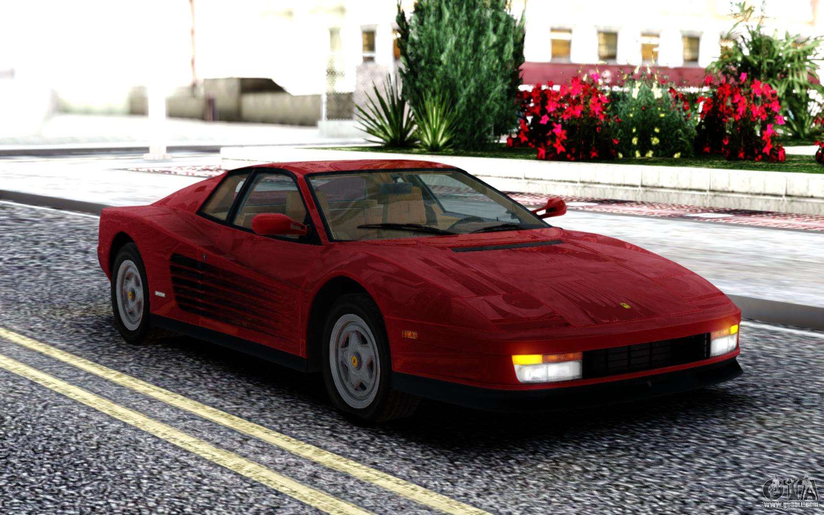 Ferrari testarossa для gta 5 фото 37