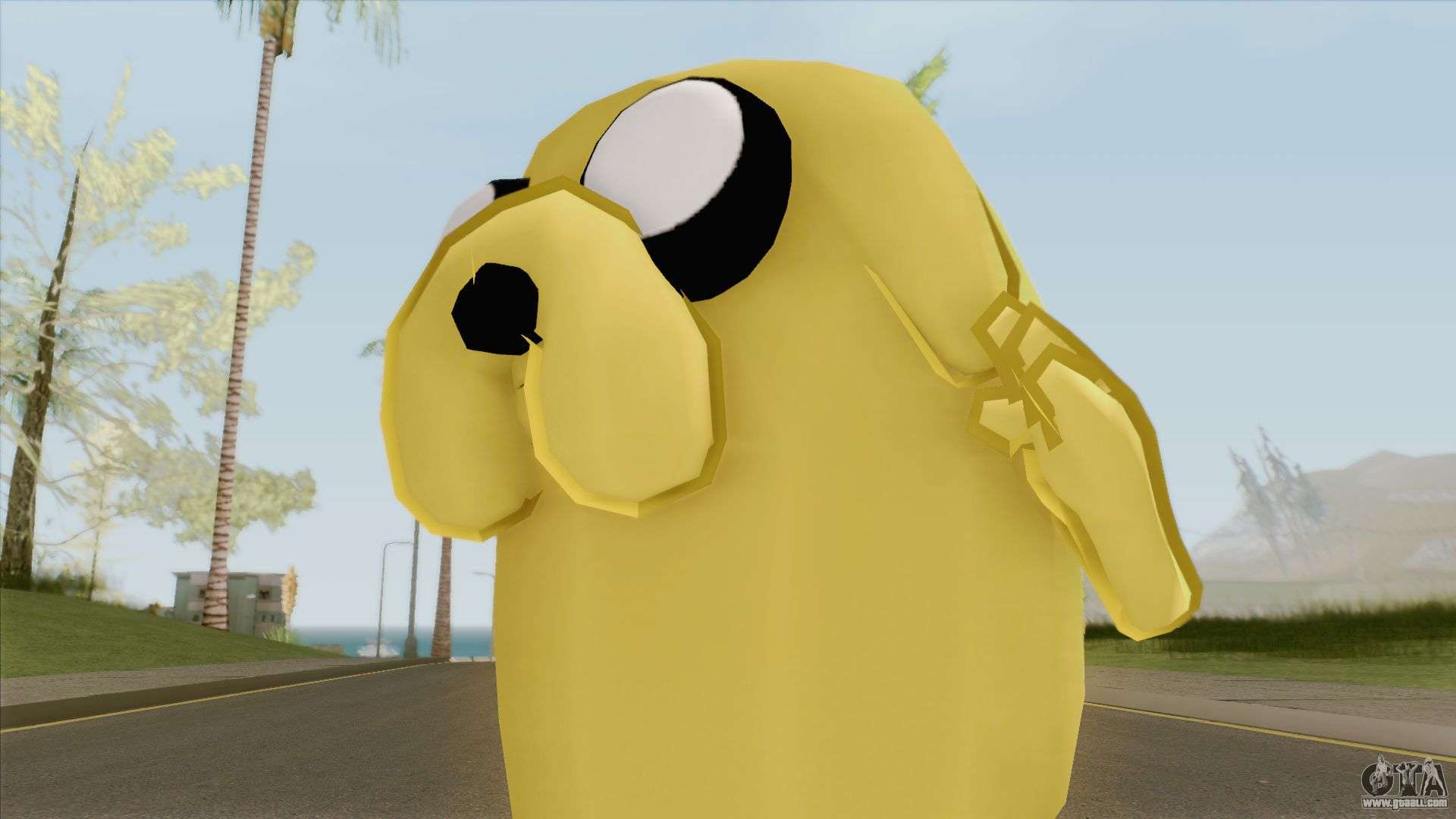 Jake Adventure Time For Gta San Andreas