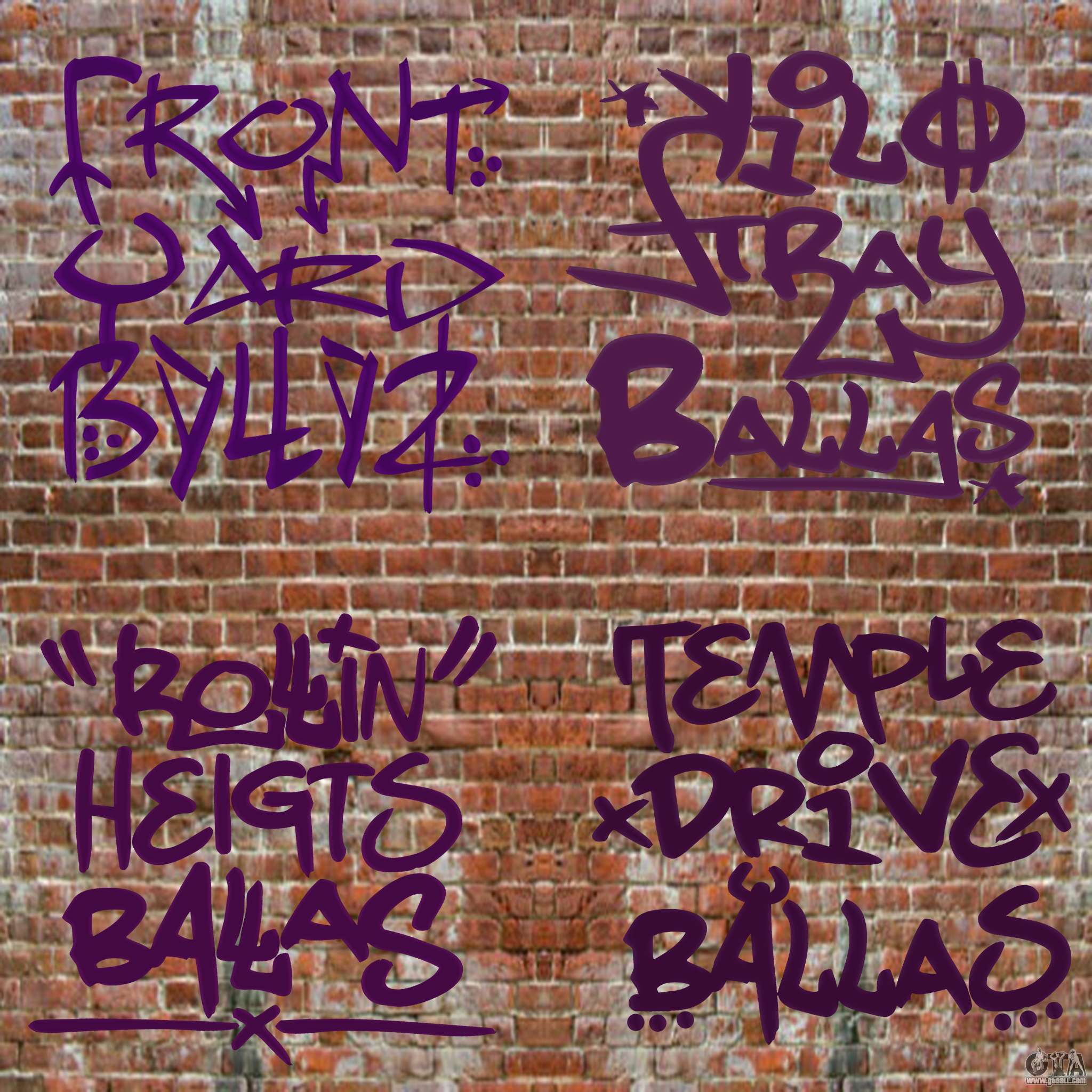 San Fierro Rifa tag (graffiti) 