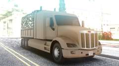 Peterbilt 579 Army Truck LQ for GTA San Andreas