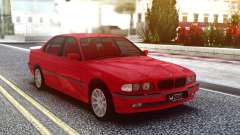 BMW 730i Original Red for GTA San Andreas