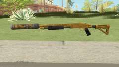 Shrewsbury Pump Shotgun (Luxury Finish) GTA V V6 for GTA San Andreas