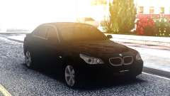BMW 530XD E60 Black for GTA San Andreas