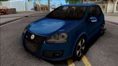 Volkswagen Golf GTI Blue for GTA San Andreas