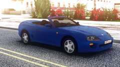 Toyota Supra Cabrio Blue for GTA San Andreas