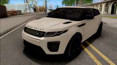 Land Rover Range Rover Evoque White for GTA San Andreas