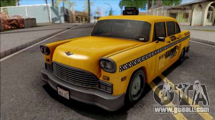 GTA III Declasse Cabbie VehFuncs Style for GTA San Andreas