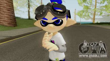 Inkling Boy Blue (Splatoon) for GTA San Andreas