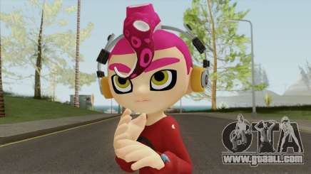 Octoling Boy Pink (Splatoon) for GTA San Andreas