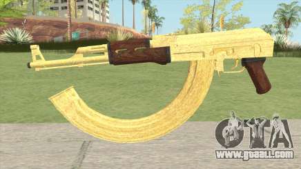 AK-47 Gold HQ for GTA San Andreas