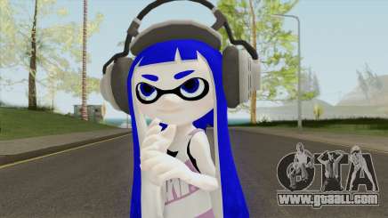 Agent With Headphones (Splatoon) for GTA San Andreas