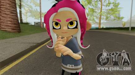 Octoling Girl Pink (Splatoon) for GTA San Andreas