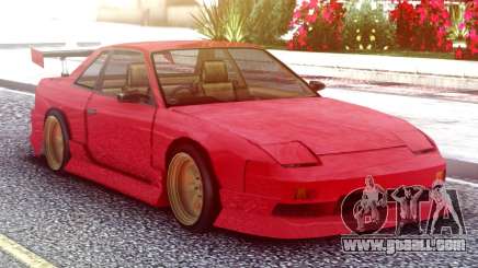 Nissan Silvia S13 Onevia Red for GTA San Andreas