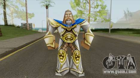 Uther V1 (Warcraft III RoC) for GTA San Andreas