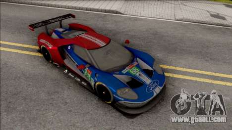 Ford GT 2019 Le Mans for GTA San Andreas