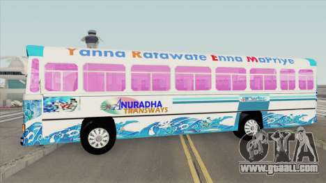Anuradha Transways for GTA San Andreas