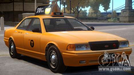 Vapid Stanier Taxi Modern for GTA 4