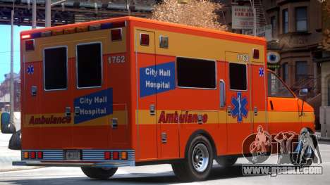 Ambulance City Hall Hospital for GTA 4