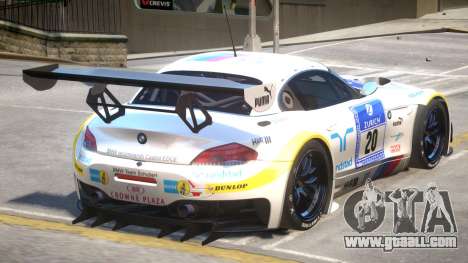 BMW Z4 GT3 PJ1 for GTA 4