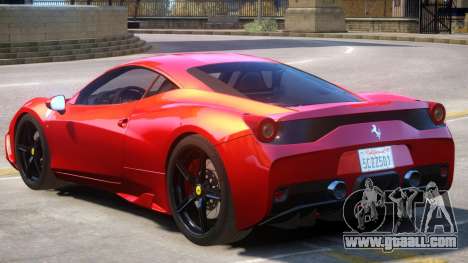 Ferrari 458 Improved for GTA 4