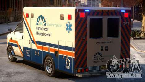Ambulance North Tudor Medical Center for GTA 4
