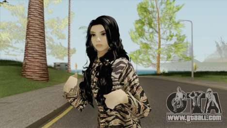 Tokyo Girl Re-Skinned HD (2X Resolution) for GTA San Andreas