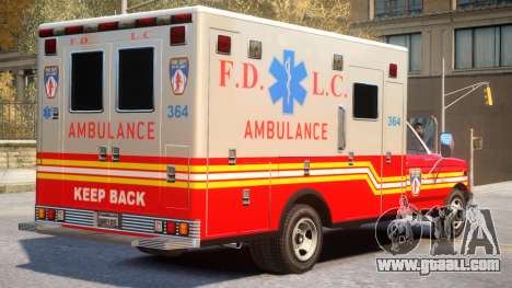 Vapid Ambulance Retro v1.1 for GTA 4
