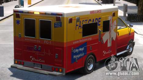 Ambulance City Hall Hospital FastCare for GTA 4