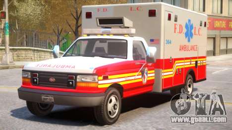 Vapid Ambulance Retro v1.1 for GTA 4
