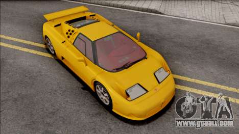 Bugatti EB110 SS (US-Spec) 1992 IVF for GTA San Andreas