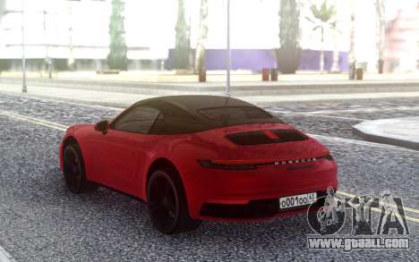 Porsche 911 2020 for GTA San Andreas