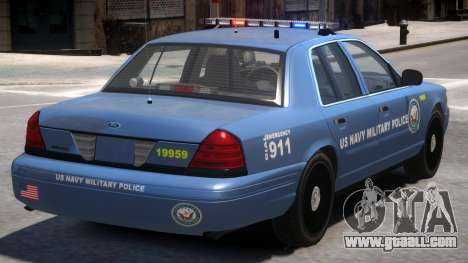 Ford Crown Victoria Military Police for GTA 4