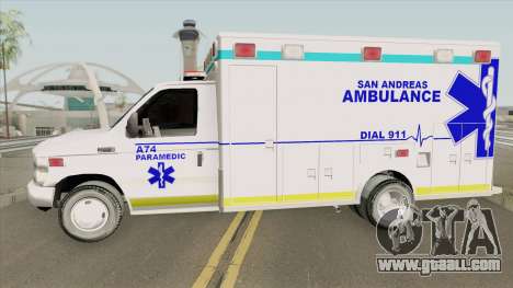 Ford E350 (San Andreas Ambulance) for GTA San Andreas