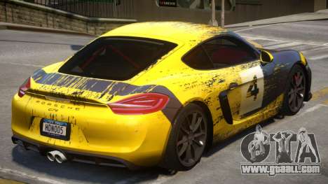 2015 Porsche Cayman Clubsport 2K for GTA 4